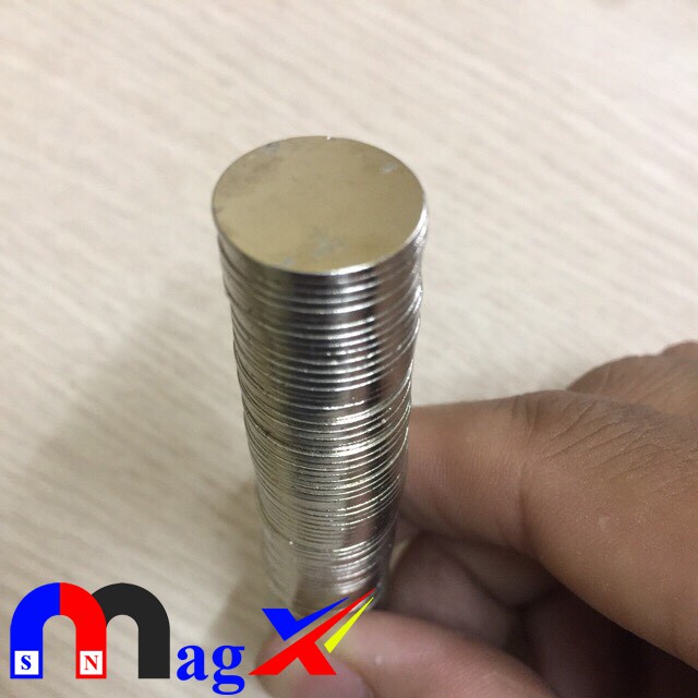 Nam châm trắng đất hiếm 15x1mm