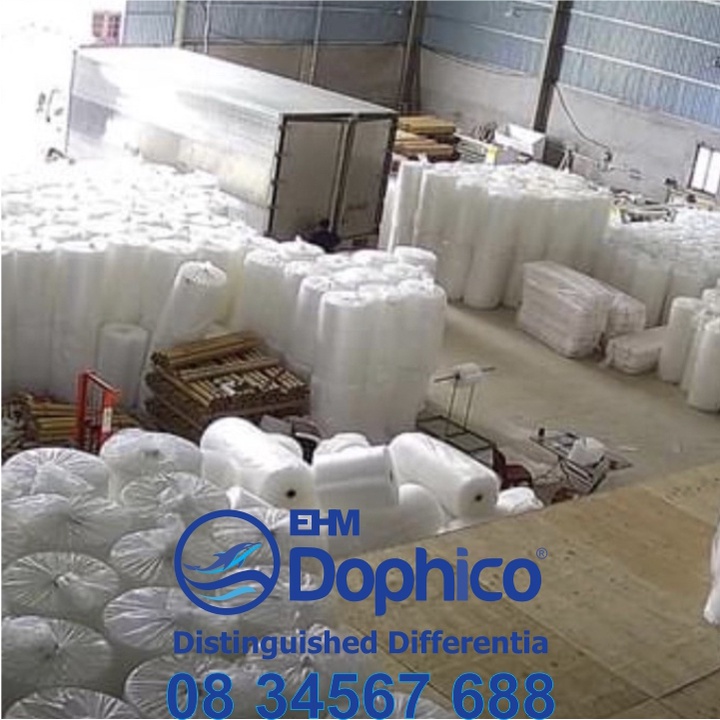 Xốp nổ chống sốc  dung bọc hàng hóa dễ vỡ, tránh va đập như đồ điện tử, thủy tinh, gốm sứ….