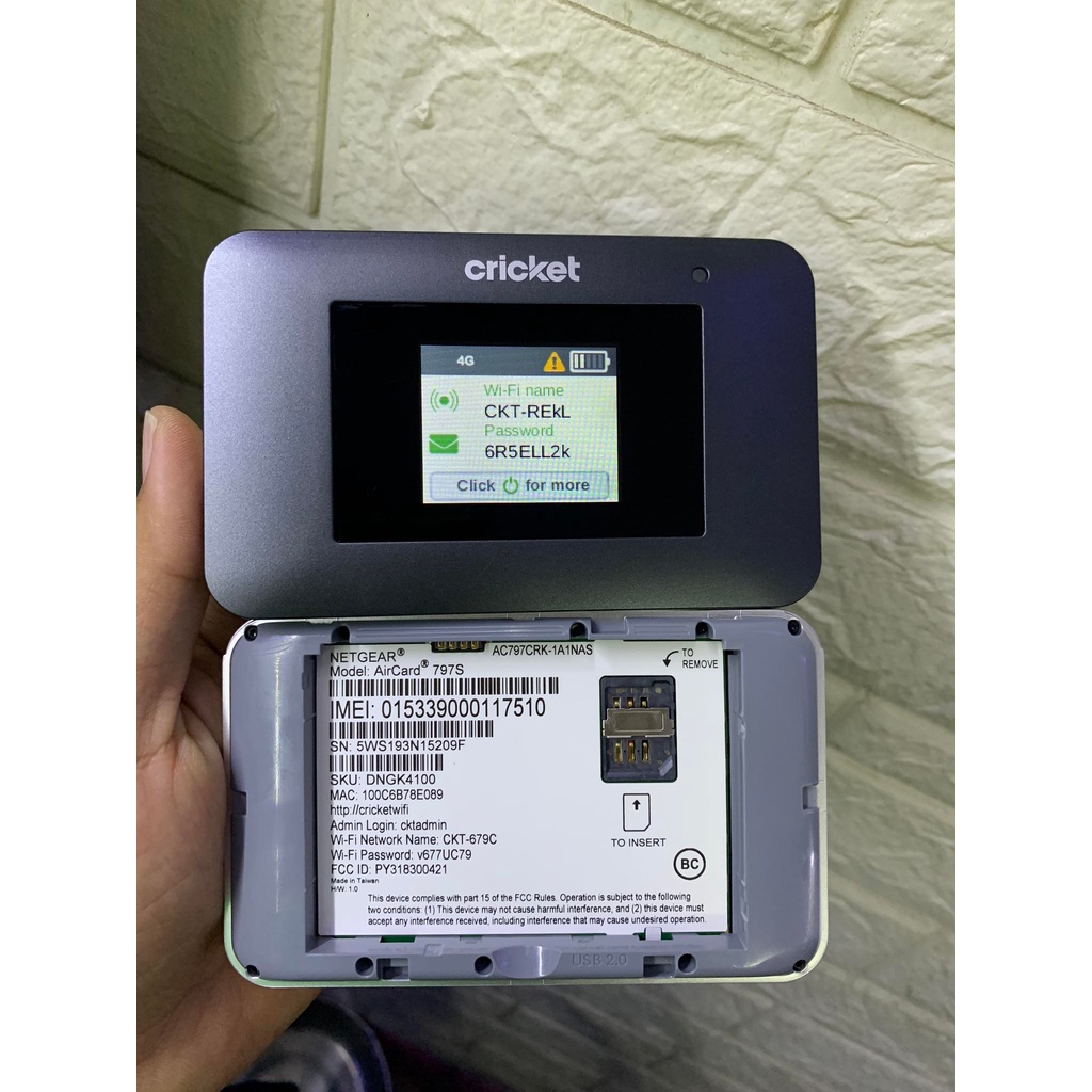Bộ phát Wifi 4G Netgear 797S like new Cat13 tốc độ 400Mbps. Hàng Mỹ cao cấp