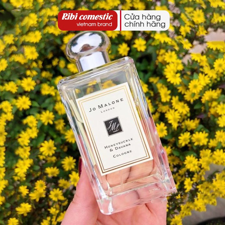 Nước Hoa nữ Jo Malone Honeysuckle &amp; Davana Cologne Nàng Thơ Tinh Tế Nhẹ nhàng và Ấm Áp