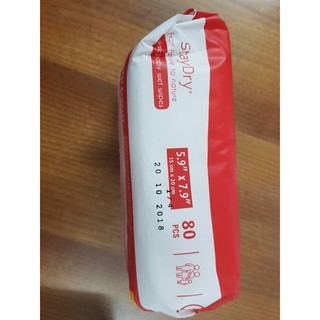 Khăn ướt cao cấp STAYDRY 80T
