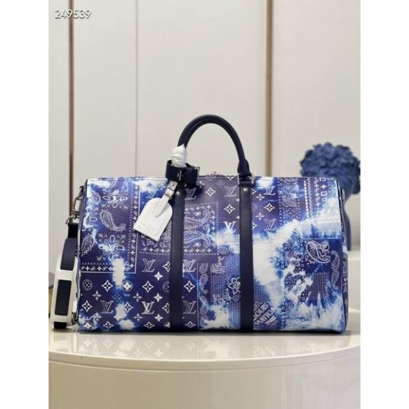 ❤️‍Túi trống LV Keepall Bandoulière - Size 55x27x20 - Bản SUPVIP