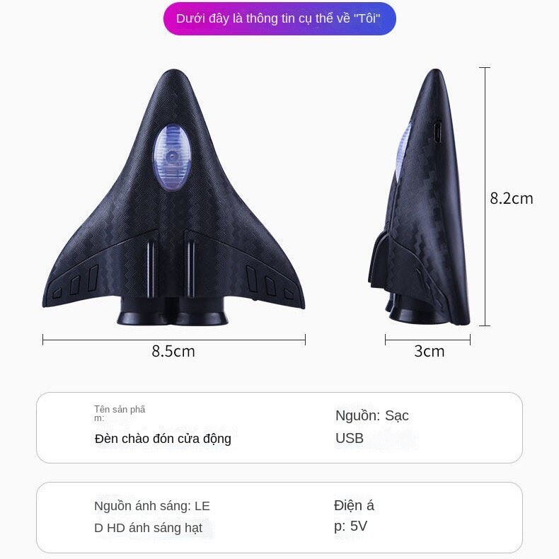 Đèn chiếu hình động lắp ô tô - xe máy