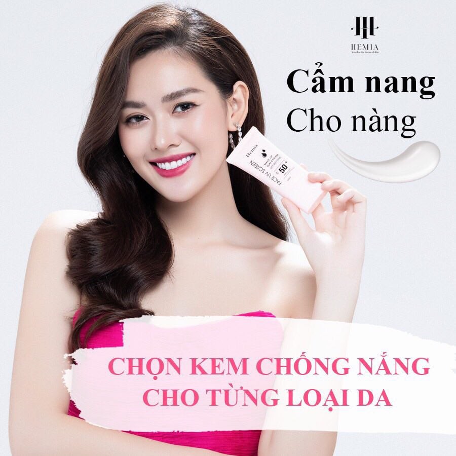 Kem chống nắng Hemia dành cho mặt( Hemia Hàn Quốc ) VG9301