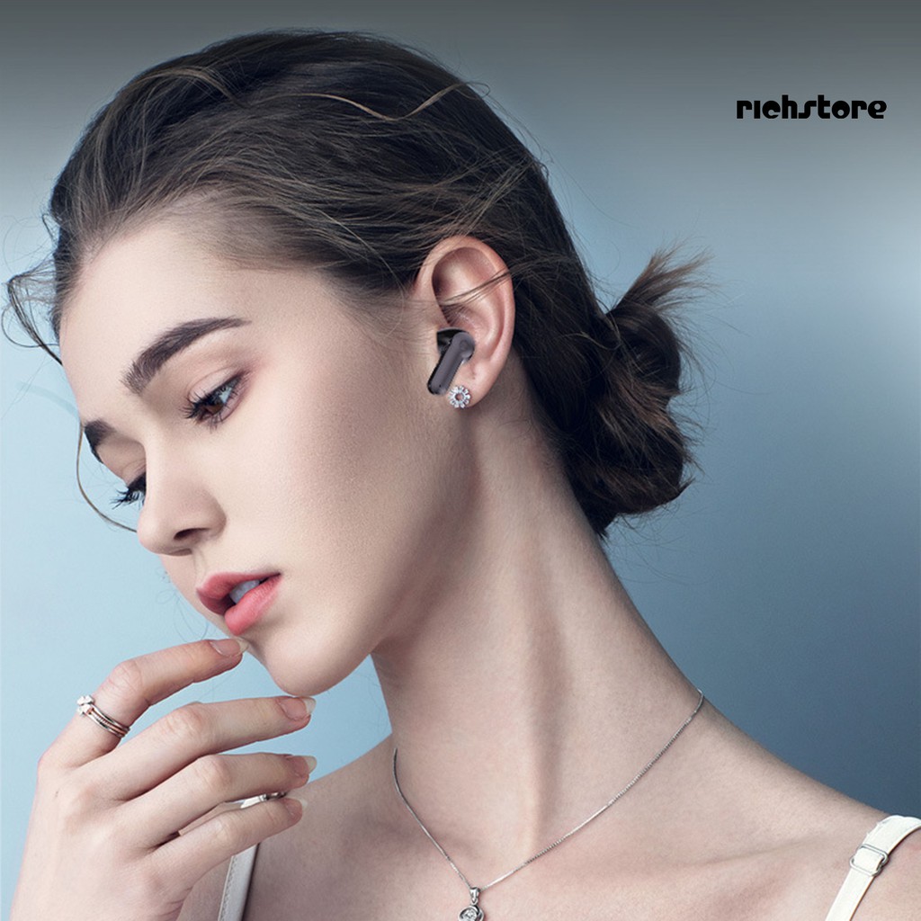 Tai Nghe Bluetooth 5.0 Ej11 Cảm Ứng 9d Chống Ồn Kèm Phụ Kiện