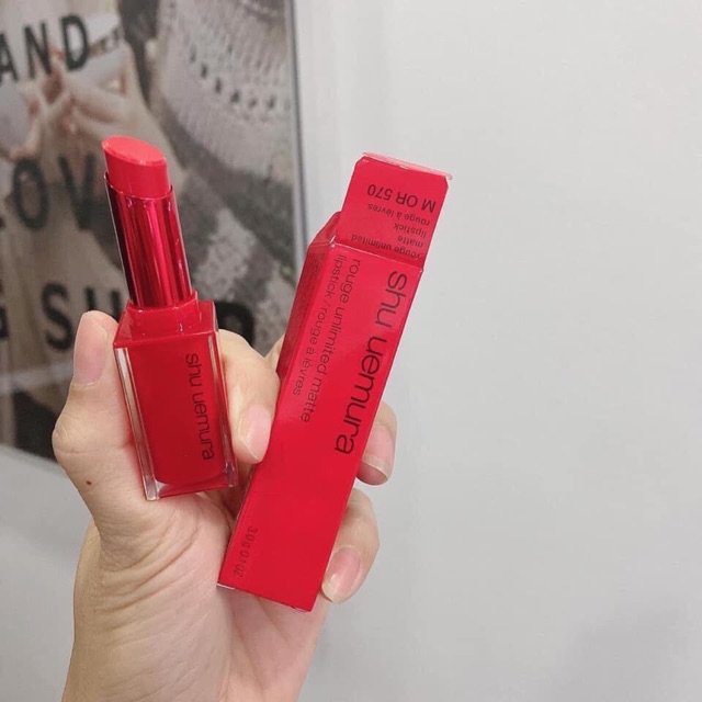 (Duty Free) Son Shu vỏ đỏ sang chảnh