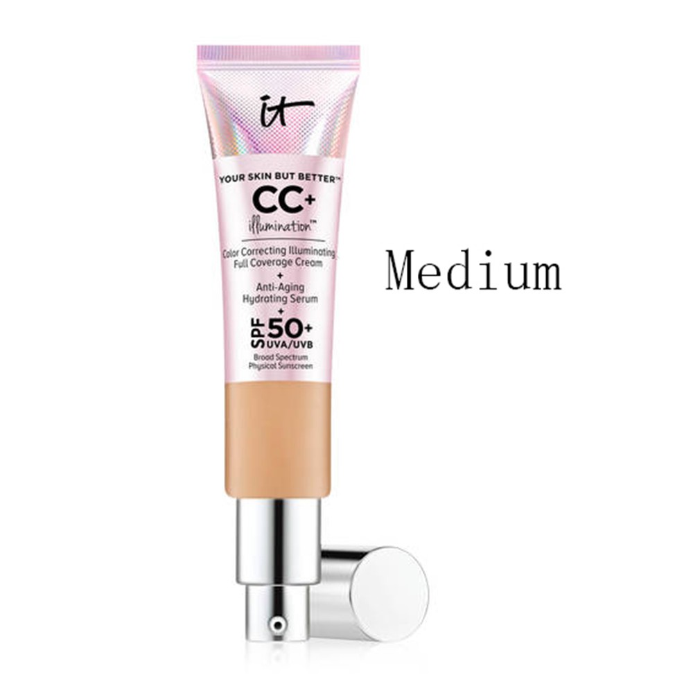 【Ready Stock】 32mL High light CC Cream SPF 50+ Makeup Face Base Liquid Foundation Make Up Moisturizing Whitening Cosmetics