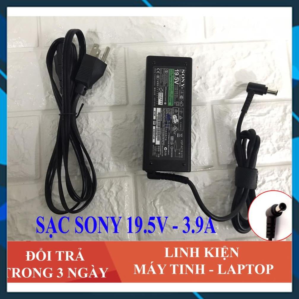 Sạc Laptop Sony 19.5V - 3.9A ( Apdapter Sony 19.5V - 3.9A ) [FREE SHIP ĐƠN TỪ 50K]