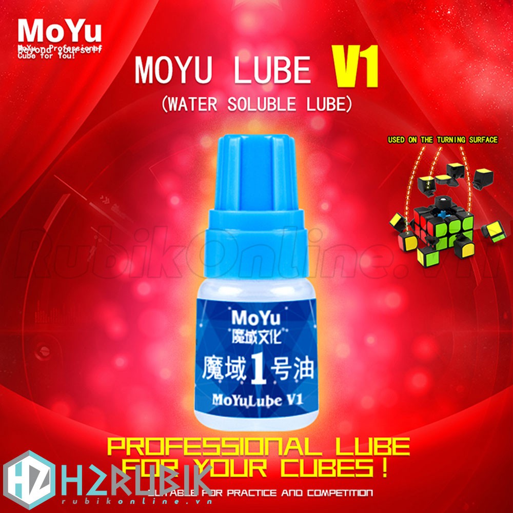 Dầu bôi trơn rubik Moyu lube v1 (5ml) - Loại đặc