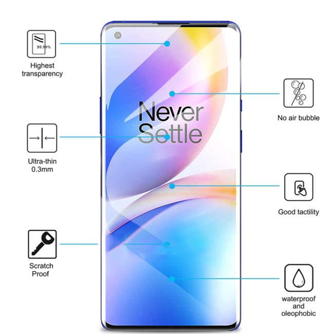 Dán PPF màn hình Oneplus 8 / Oneplus 8 Pro cao cấp dẻo chống bám vân tay hiệu quả