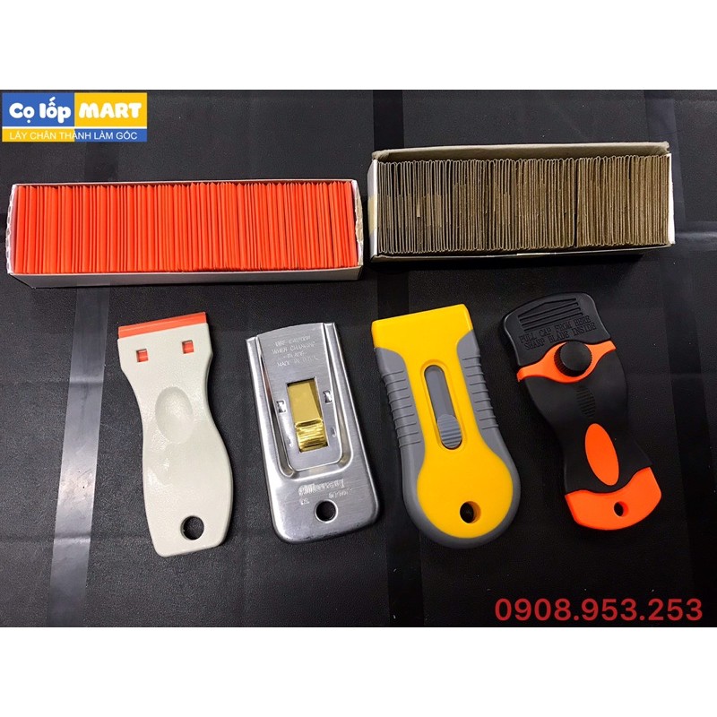 Dao vệ sinh kính, bếp từ, bếp hồng ngoại lưỡi thép Allway Tools