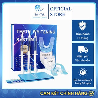Máy Tẩy Trắng Răng Smile Kit Giúp Làm Trắng Răng Và Lấy Cạo Răng Tại Nhà Khuyên Dùng Tặng Kem Đánh Răng Trắng Răng