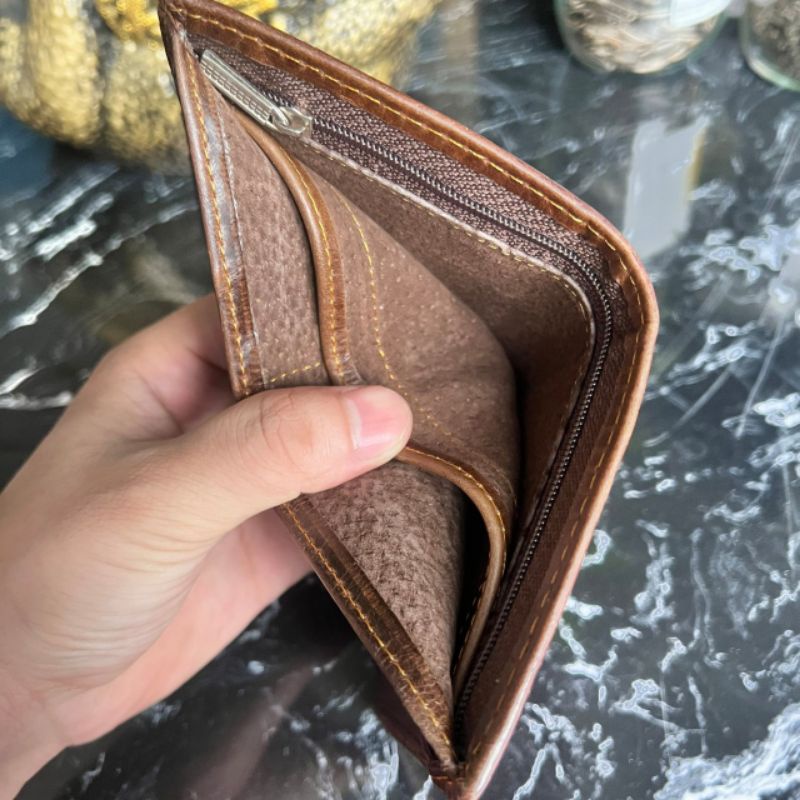 Ví nam cao cấp da bò thật dáng đứng cầm tay đẹp thời trang bóp nam cefiro đựng tiền đựng thẻ full hộp