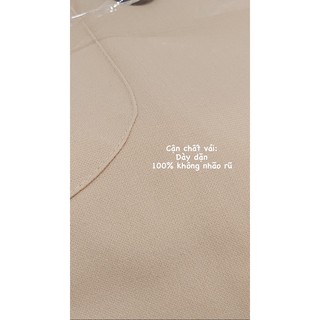 ÁO BLAZER BE NHẠT 4 CÚC (ảnh thật/sẵn)