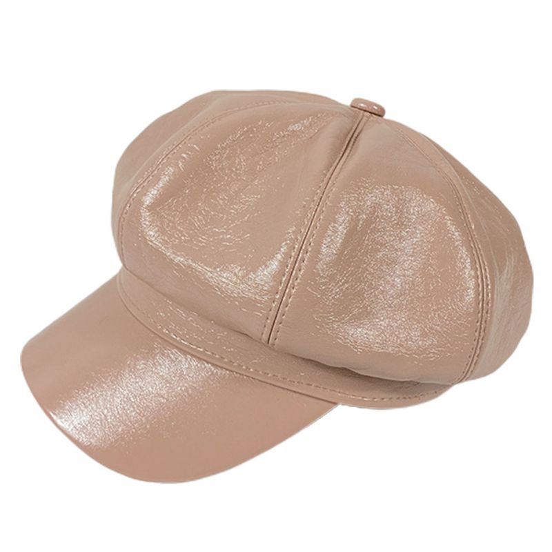 Mũ Nồi Giả Da Phong Cách Cổ Điển Thanh Lịch Dành Cho Nữ