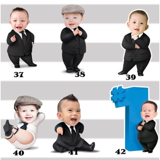 Hình chibi -mô hình bé [Phụ kiện trang trí sinh nhật]