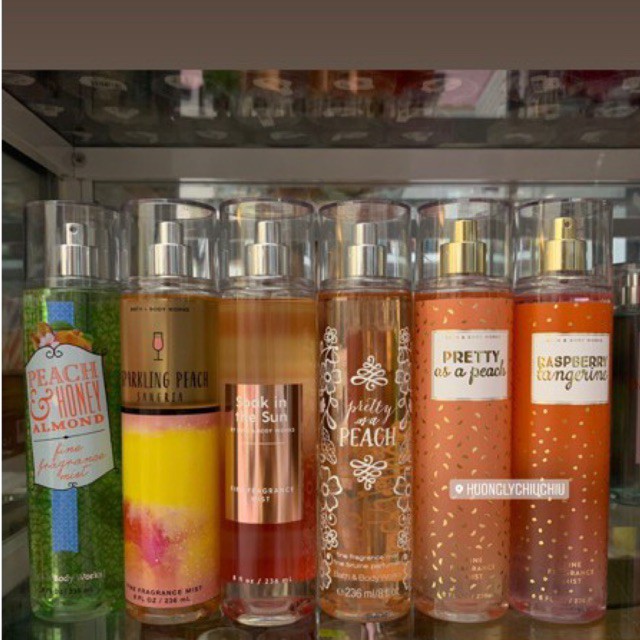 Xịt thơm toàn thân body mist Bath and body works 236ml