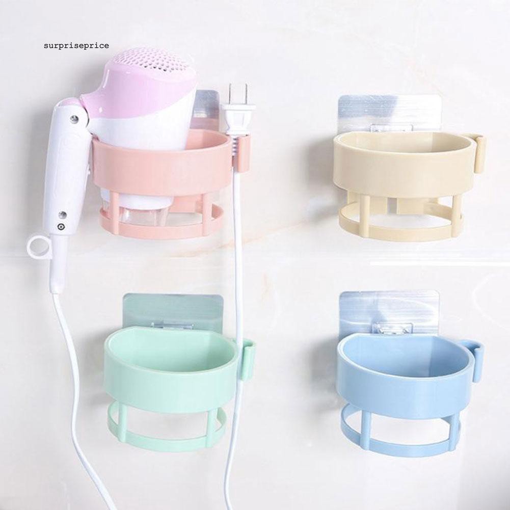 Giá treo máy sấy tóc gắn tường đa năng tiện dụng