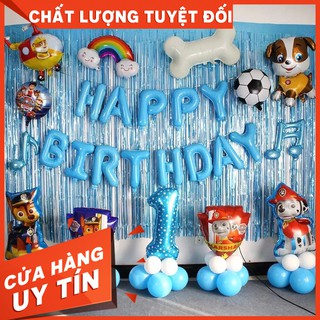 SET TRANG TRÍ THÔI NÔI SINH NHẬT TUỔI CÚN, BÉ TRAI BÉ GÁI, SINH NHẬT 1 TUỔI, TUỔI CHÓ, PHỤ KIỆN SINH NHẬT GIÁ RẺ, GIÁ SỈ