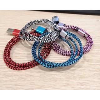 Cáp sạc dây dù 1m samsung chân micro chính hãng