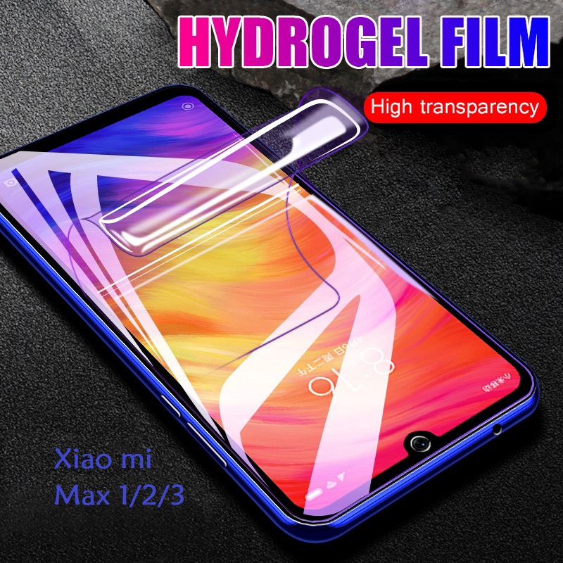 Xiaomi Mi Max 3 / Mi Max 2 / Mi Max 1 Hydrogel Mềm Bảo Vệ Màn Hình TPU Trong Suốt