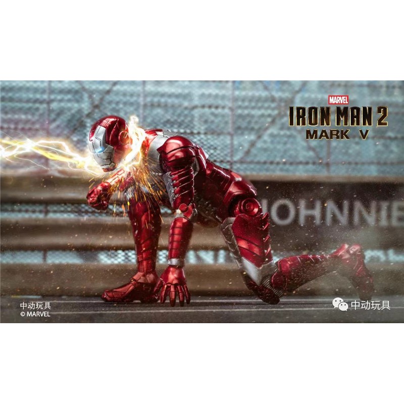 Mô hình ZhongDong ZD Toys Zdtoys Iron Man Mark V  Tỉ lệ 1:10