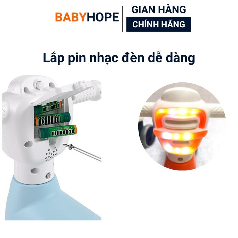 Xe chòi chân cho bé 1 2 tuổi thăng bằng có nhạc đèn BABYHOPE