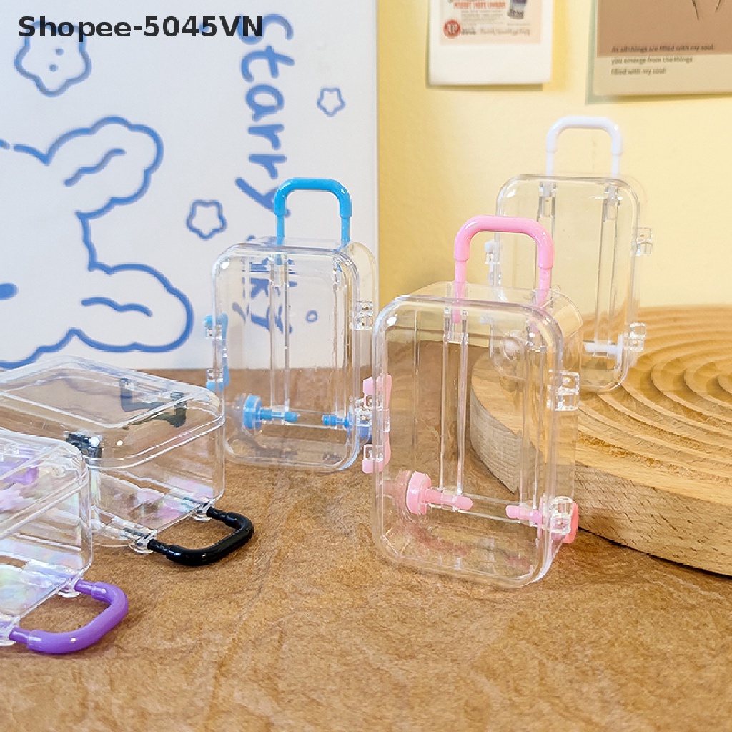 Hộp đựng trang sức hình vali kiểu dáng mini