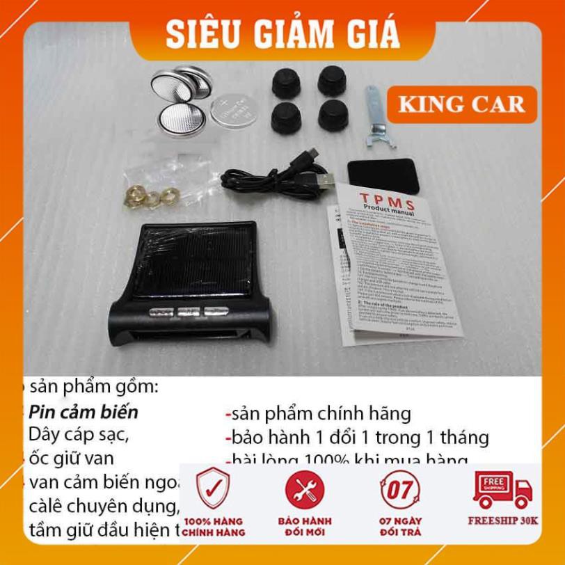 Cảm biến áp suất lốp van ngoài màn hình màu, cảm biến áp xuất lốp TPMS Shop KingCar