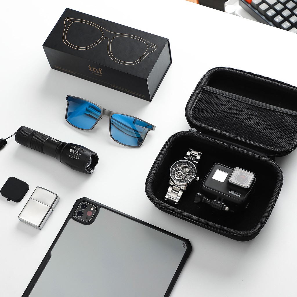 Mắt Kính INF Gọng Vuông Xanh | BigBuy360 - bigbuy360.vn