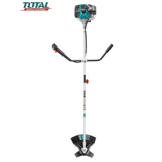 1.5 kw máy cắt cỏ dùng xăng kèm lưỡi cắt bụi rậm total tp445441