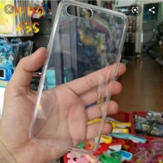 ốp lưng oppo A3s dẻo silicon trong suốt siêu mỏng