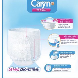 Tã quần Caryn mỏng nhẹ M16/L14