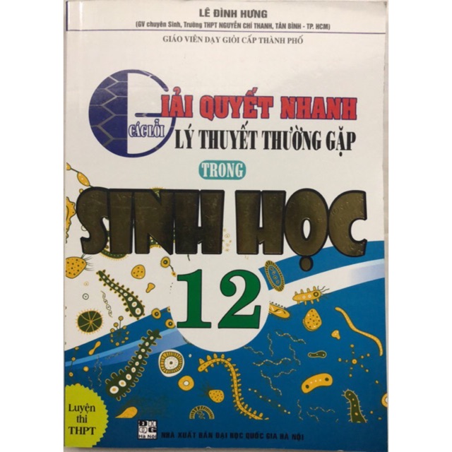 Sách - Giải quyết nhanh các lỗi lý thuyết thường gặp trong Sinh học 12