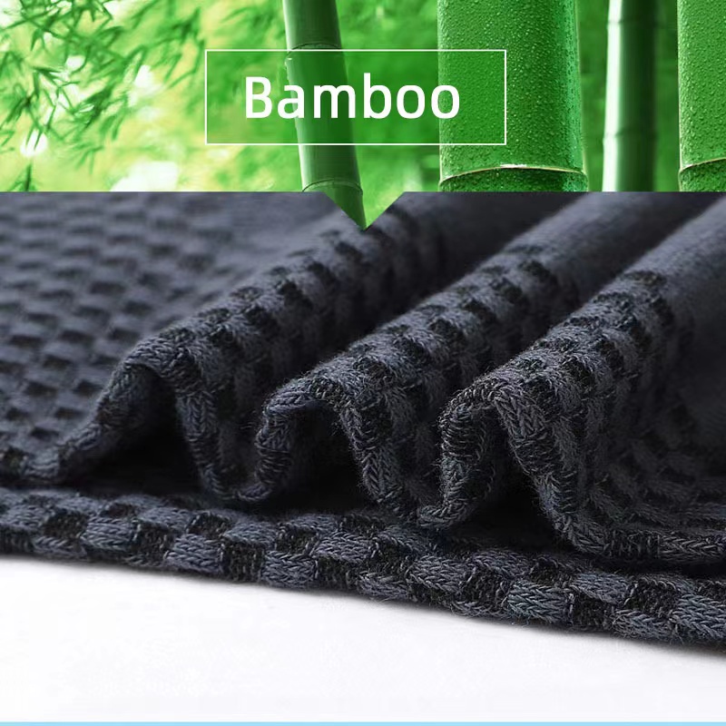 Set 5 Đôi Vớ Sợi Tre Thoáng Khí Thấm Hút Mồ Hôi Size 38-45 Cho Nam