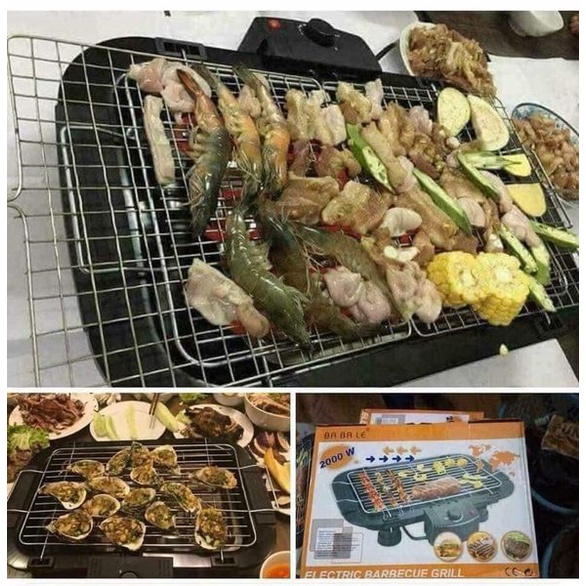 Bếp Nướng Điện Không Khói BBQ Ngoài Trời