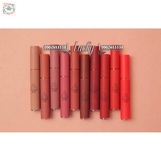 Son kem lì 3CE Velvet Lip Tint chuẩn Auth