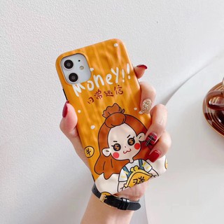 Ốp lưng iphone 11 pro max Xr Xs max X Cute Girl Soft TPU