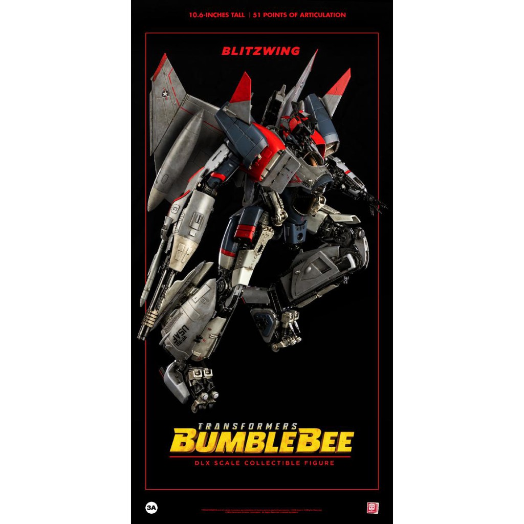 Mô hình Transformers HASBRO X 3A giới thiệu: Blitzwing trong "Bumblebee"