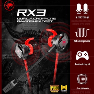 Tai nghe gaming có mic Plextone RX3 âm thanh sắc net, siêu bass, tặng cáp kết nối jack 3.5 máy tính