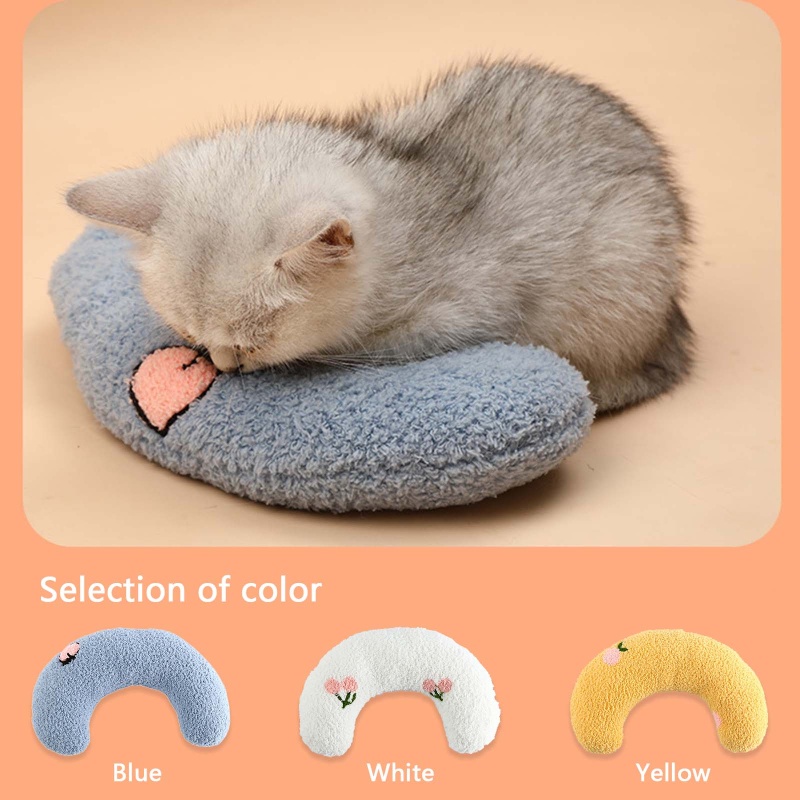 Gối đỡ cổ hỗ trợ giấc ngủ giảm lo âu làm đồ chơi cho thú cưng nhai cắn