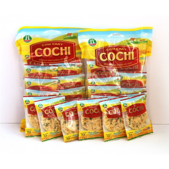 Cơm cháy Cochi lẻ gói 15g  - Đặc sản Ninh Bình