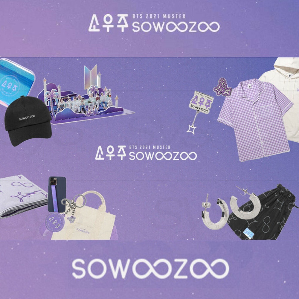 Móc Khóa Acrylic Bts Bangtan Boys 2021 MUSTER SOWOOZOO Dùng Làm Quà Tặng/Mũ/Túi Mini