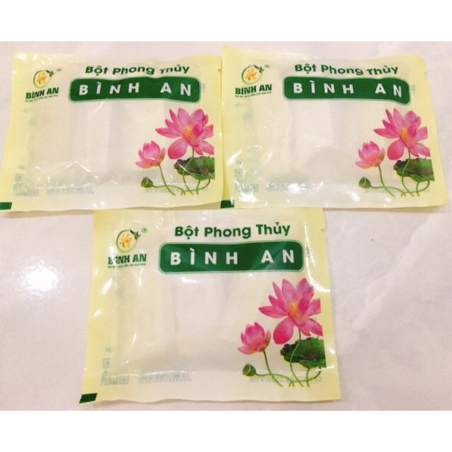 Bột tắm phong thủy bình an