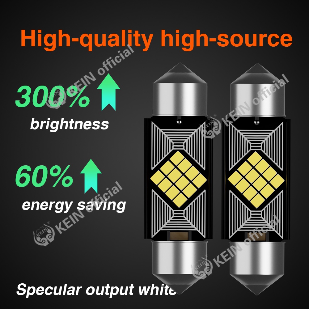 Bảng Đèn Led Ánh Sáng Trắng 31MM 36MM 39MM 41MM C5W C10W C3W Gắn Bên Trong Xe Hơi