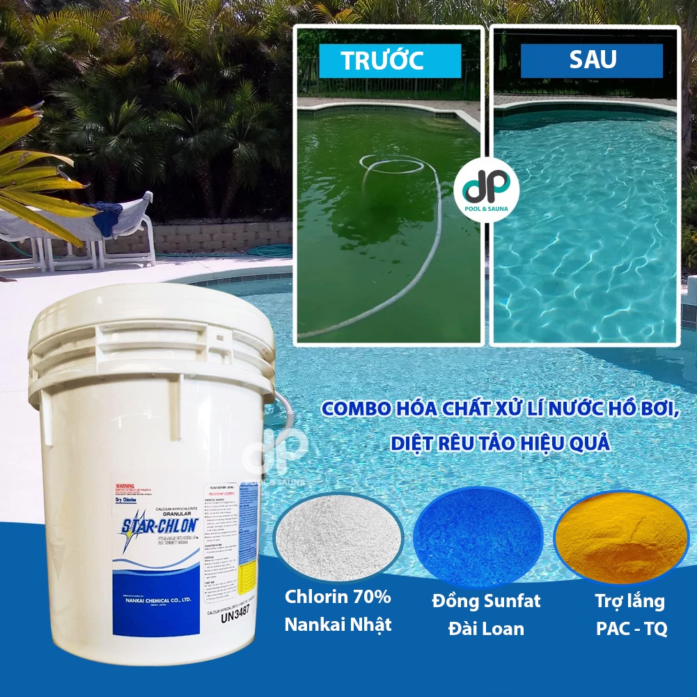 1kg PAC 31% xử lí nước, trợ lắng PAC, keo tụ PAC, phèn PAC -  ứng dụng trong nước cấp, nước thải, hồ bơi, thủy hải sản