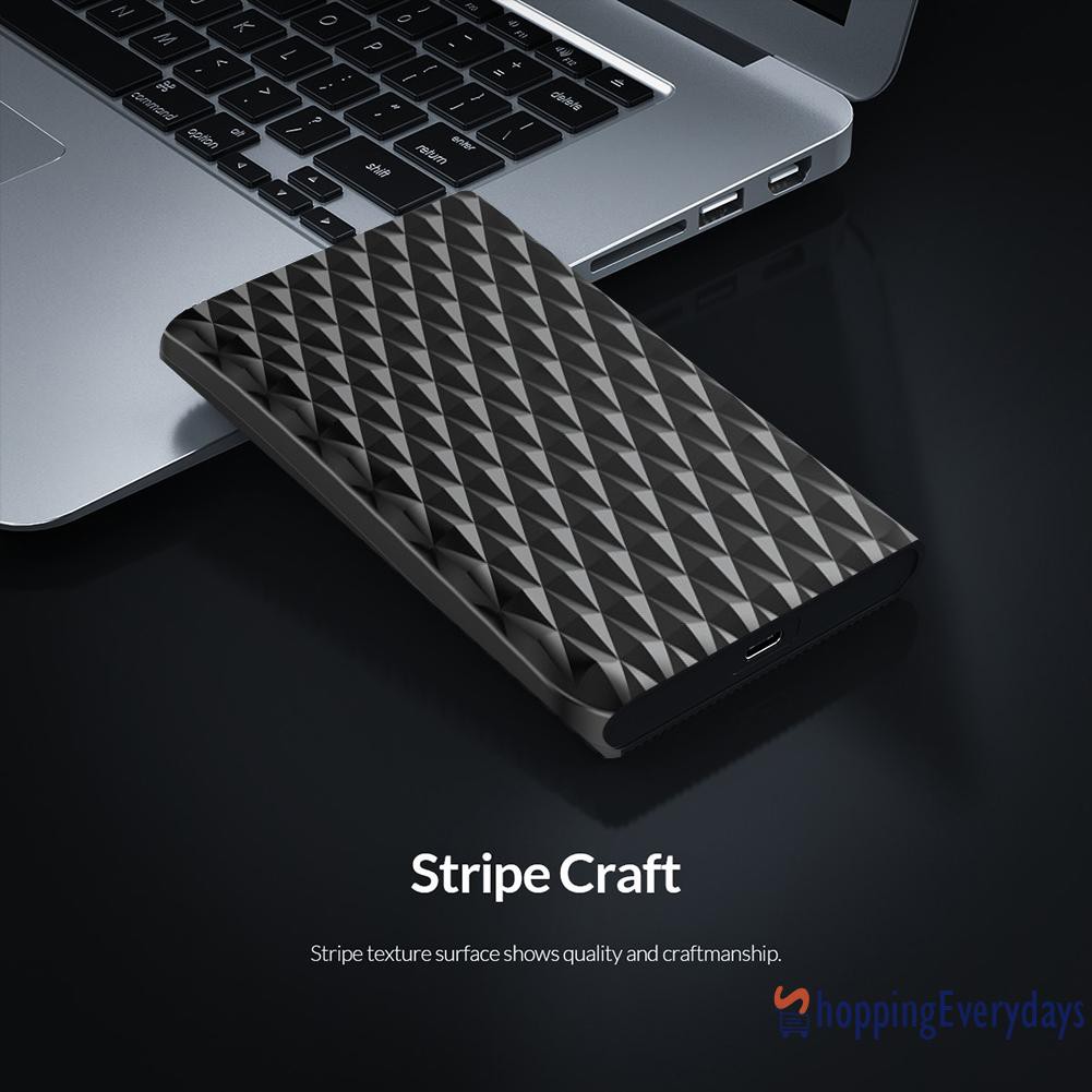 SV Hộp Đựng Ổ Cứng Ngoài Orico 2520c3 Type-C Hdd Ssd 4tb 2.5 Inch Sata | BigBuy360 - bigbuy360.vn