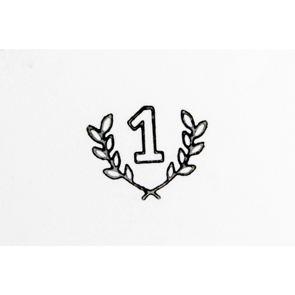 Con Dấu ARTBOX Hàn Quốc Đầu Tròn Hình Số Một