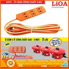 Ổ cắm Lioa công suất lớn S3TC