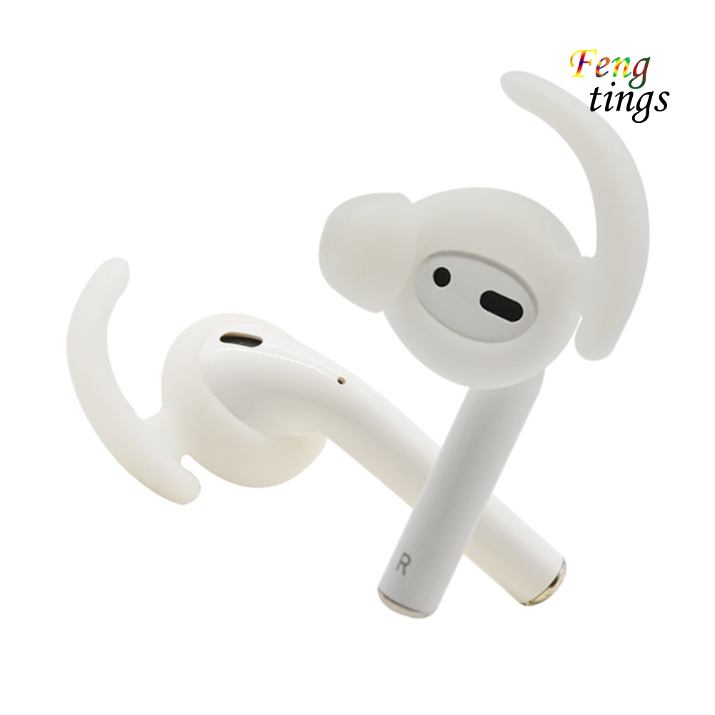 1 Cặp Vỏ Bọc Tai Nghe Nhét Tai Thay Thế Bằng Silicon Cho Airpods 1 2